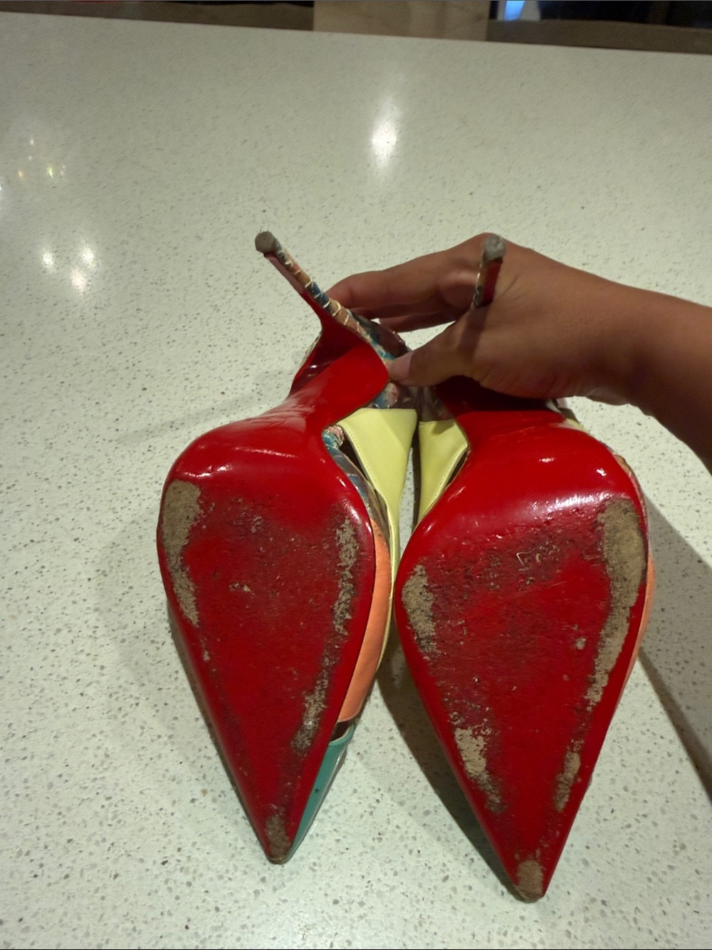 Christian Louboutin heels and bag set - Picture 6 of 7